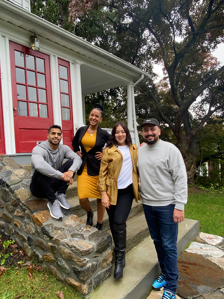 About Us (Left Image) John, Vee, Amanda & Jonathan 31 Crosby